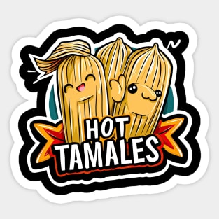 Cute mexican food hot tamales Sticker